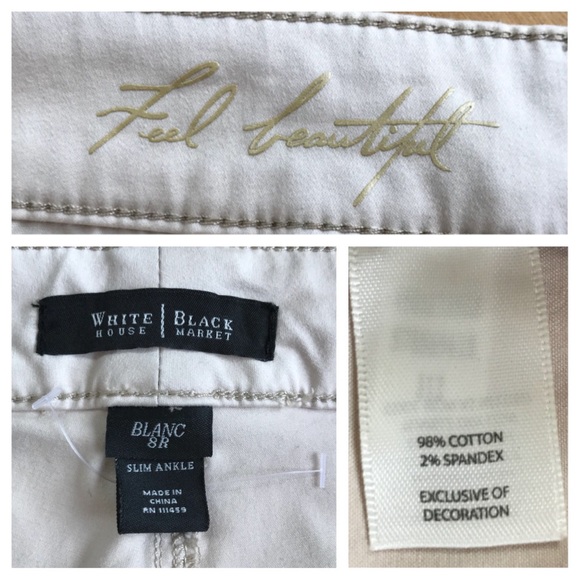 WHBM - Cargo Pants - Embellished, Slim Ankle - Picture 4 of 8